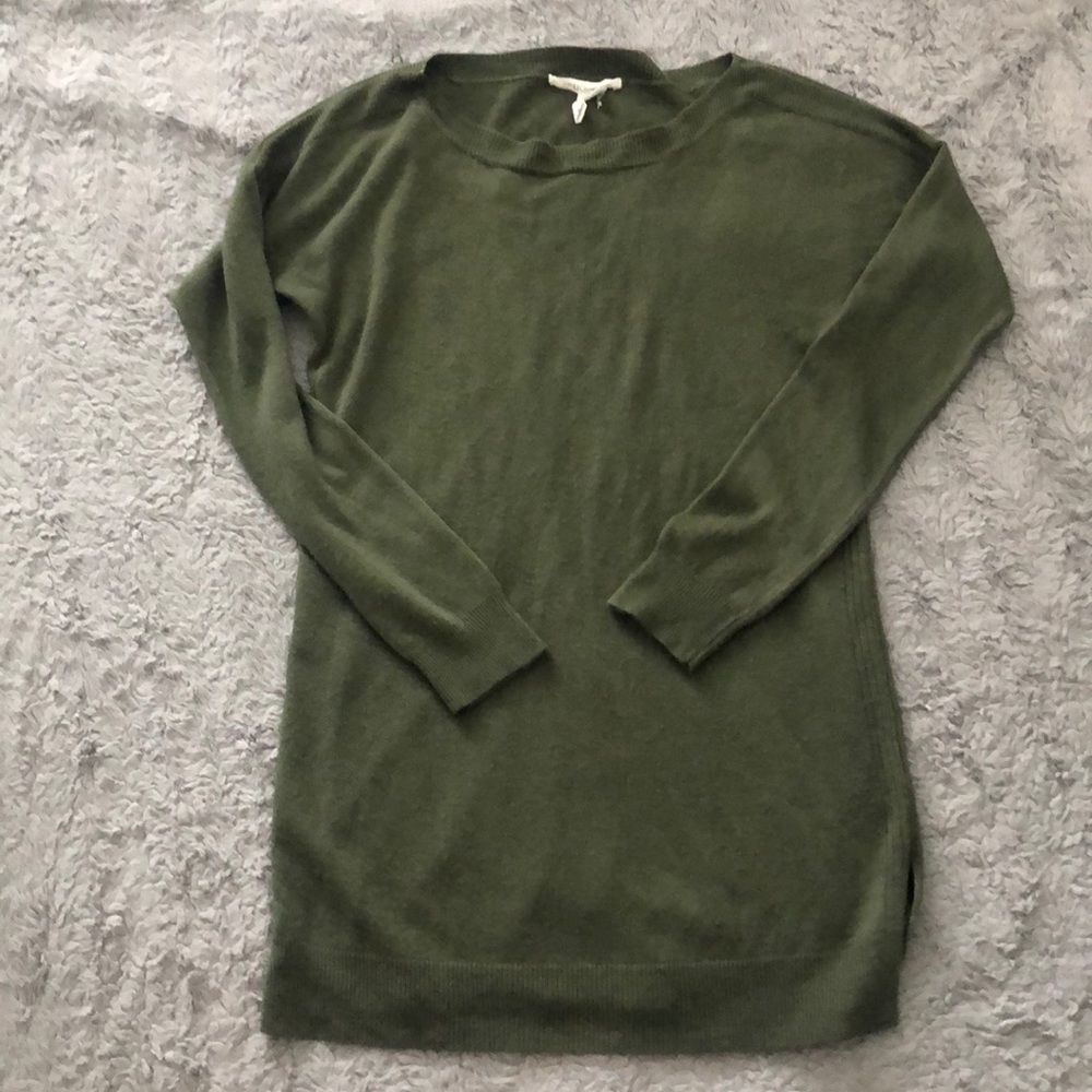 Olive green tunic